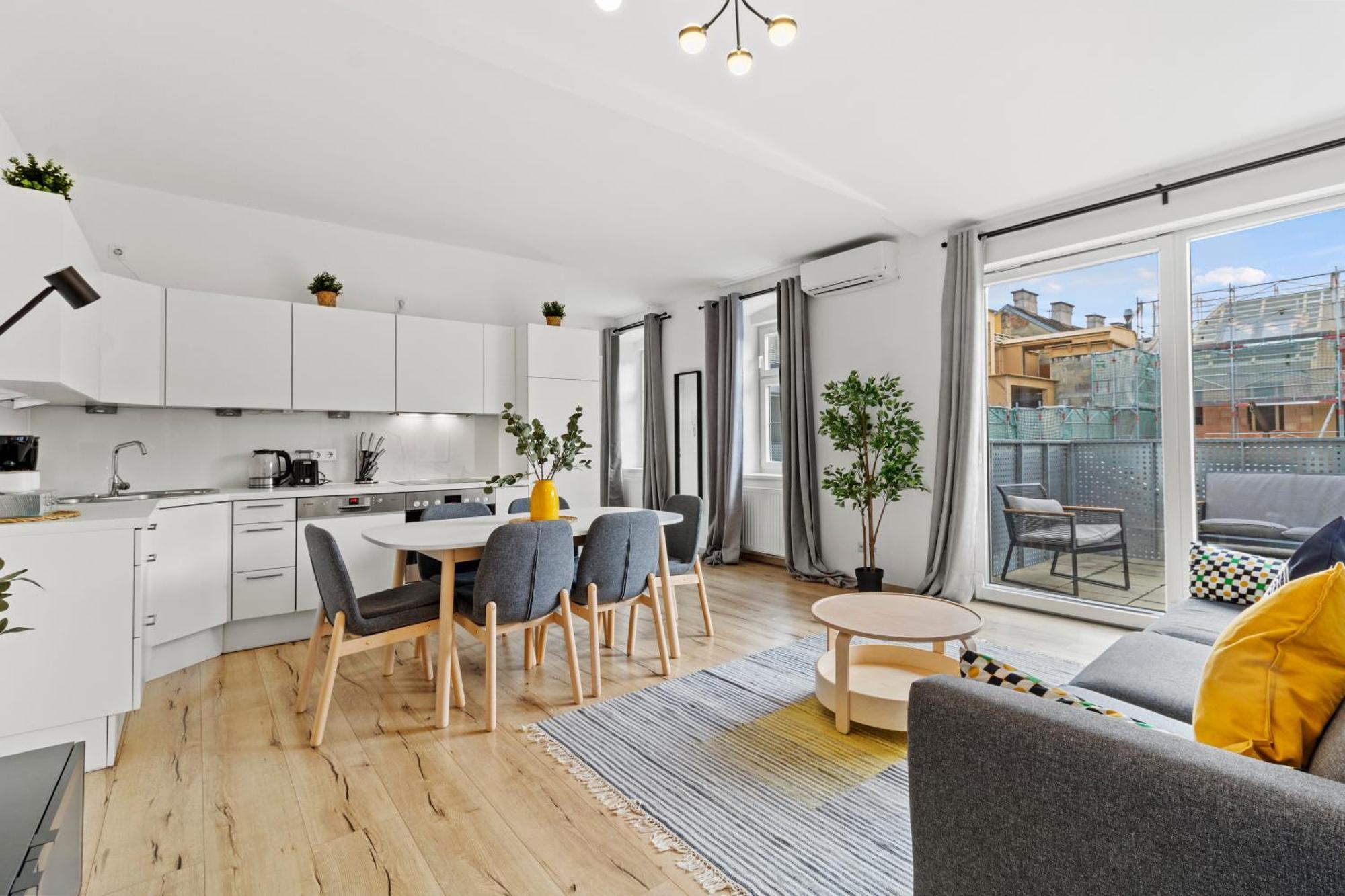 Terrace - 75 M² - Near Wiener Stadthalle Viena Exterior foto