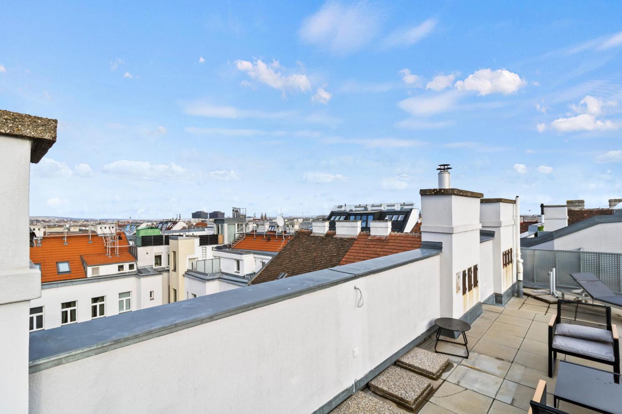 Terrace - 75 M² - Near Wiener Stadthalle Viena Exterior foto